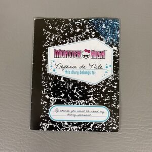 Monster High Nepra de Nile Diary Journal School Monster High Mattel 2011